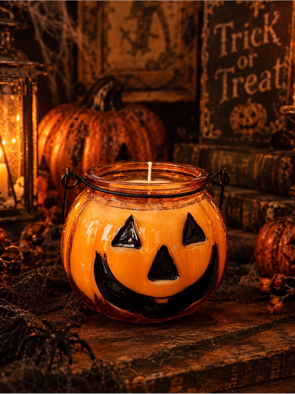 Warm Spiced Apple Pie 12oz Jack O lantern